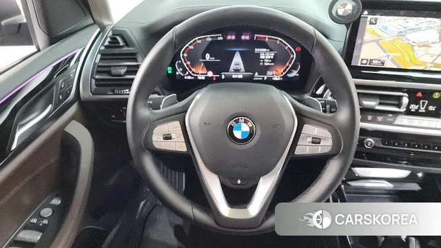 BMW X3 (G01) 2022 Черный из Кореи, фото 4
