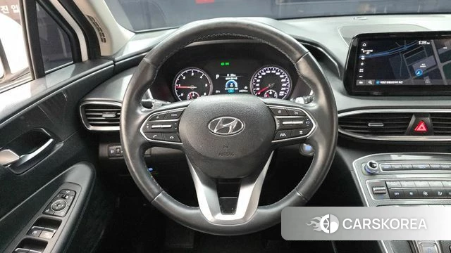Hyundai The New Santa Fe 2021 Белый из Кореи, фото 4