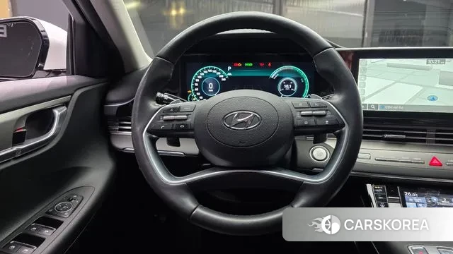Hyundai The New Grandeur IG Hybrid 2022 Белый из Кореи, фото 4