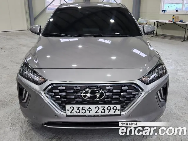 Hyundai The New Ionic Hybrid 2020 Серебристо-серый из Кореи, фото 4