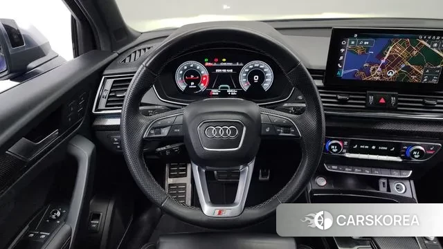 Audi SQ5 (FY) 2021 Синий из Кореи, фото 4