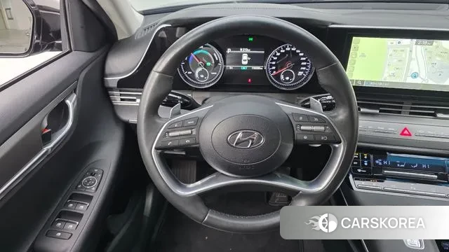 Hyundai The New Grandeur IG Hybrid 2020 Черный из Кореи, фото 4