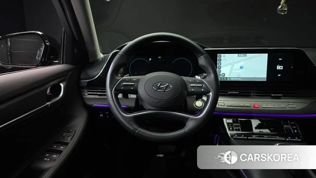 Hyundai The New Grandeur IG Hybrid 2021 Черный из Кореи, фото 4