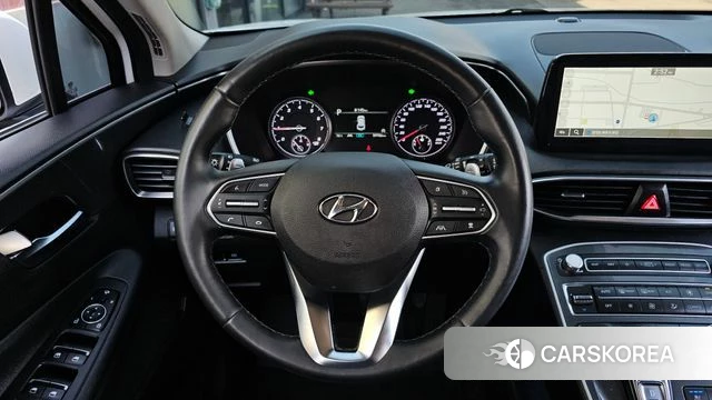 Hyundai The New Santa Fe 2021 Белый из Кореи, фото 4