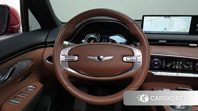 Genesis GV70 2021 Красный из Кореи, фото 4