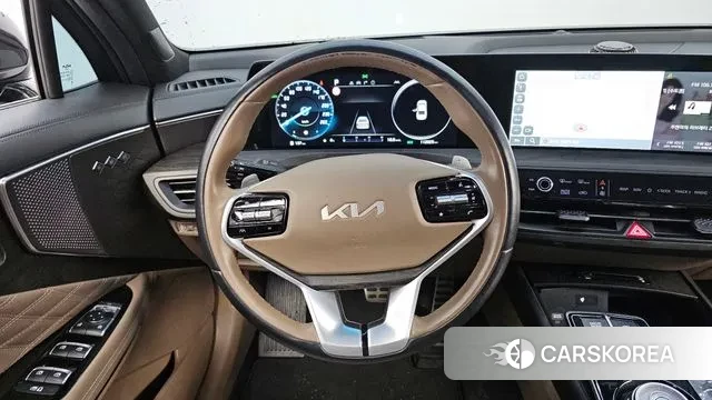 Kia K8 Hybrid 2022 Черный из Кореи, фото 4
