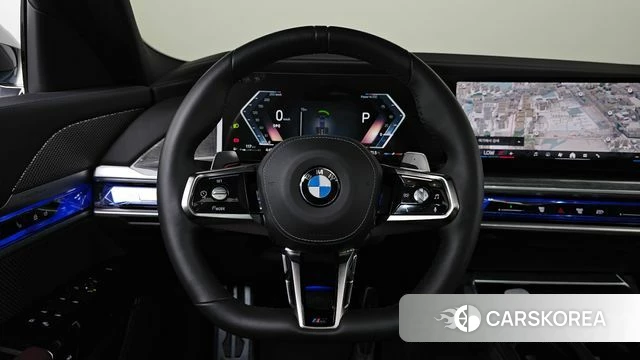 BMW 7 Series (G70) 2024 Черный из Кореи, фото 4