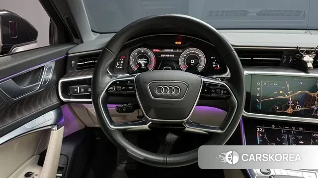 Audi A6 (C8) 2022 Черный из Кореи, фото 4