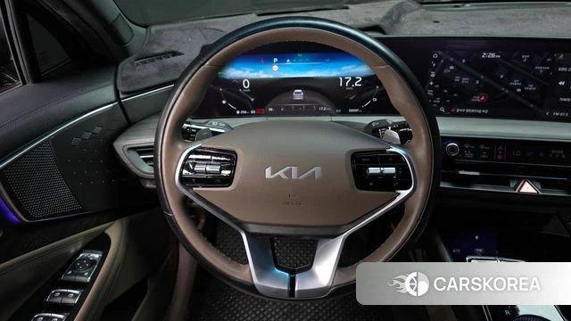 Kia K8 Hybrid 2021 Синий из Кореи, фото 4