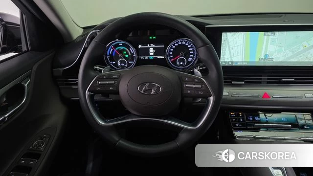 Hyundai The New Grandeur IG Hybrid 2022 Черный из Кореи, фото 4