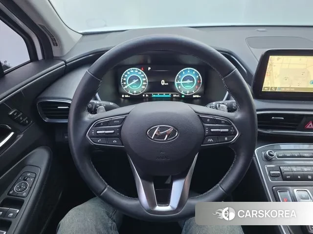 Hyundai The New Santa Fe 2022 Белый из Кореи, фото 4