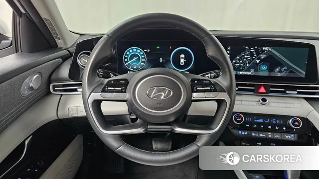 Hyundai Avante (CN7) 2023 Белый из Кореи, фото 4