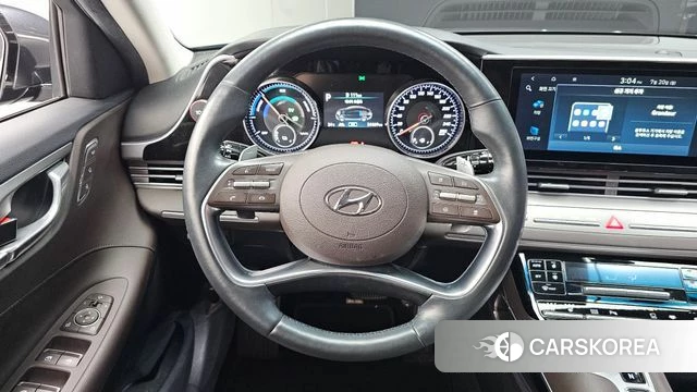 Hyundai The New Grandeur IG Hybrid 2020 Серый из Кореи, фото 4