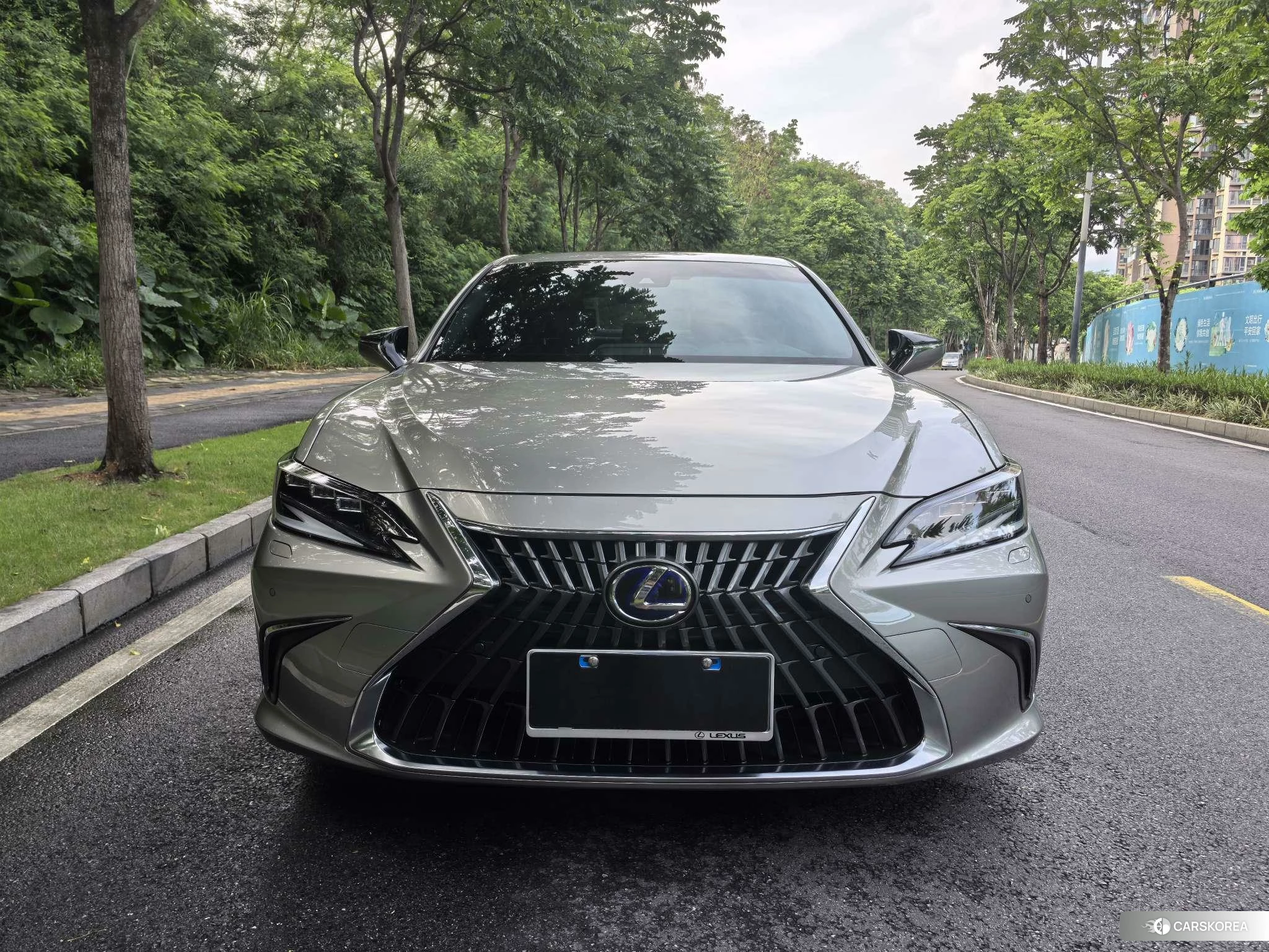 Lexus ES 2021 Серебристо-серый из Китая, фото 4
