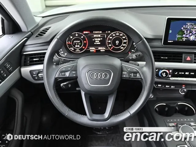 Audi A4 (B9) 2018 Белый из Кореи, фото 4