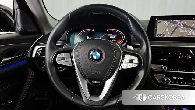 BMW 5 Series (G30) 2020 Черный из Кореи, фото 4