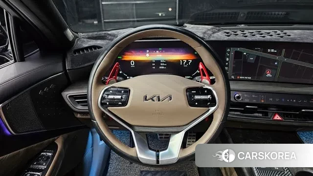 Kia K8 Hybrid 2021 Черный из Кореи, фото 4