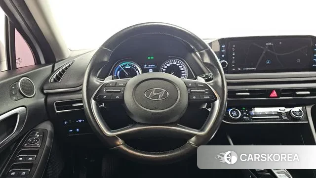 Hyundai Sonata Hybrid (DN8) 2020 Белый из Кореи, фото 4