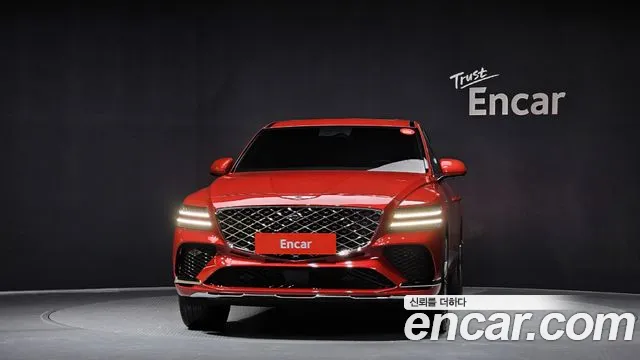 Genesis GV80 Coupe 2023 Красный из Кореи, фото 4