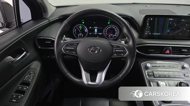 Hyundai The New Santa Fe 2022 Черный из Кореи, фото 4