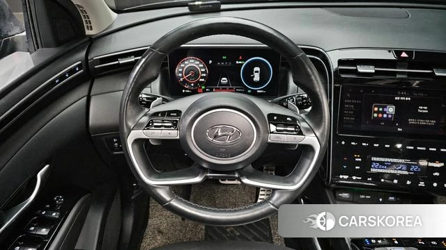 Hyundai Tucson Hybrid (NX4) 2022 Серый из Кореи, фото 4
