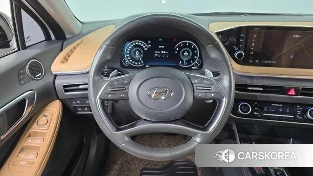 Hyundai Sonata (DN8) 2019 Белый из Кореи, фото 4