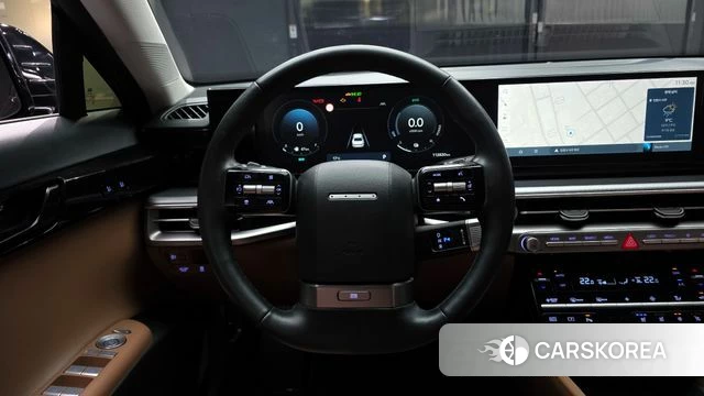 Hyundai Grandeur Hybrid (GN7) 2023 Черный из Кореи, фото 4