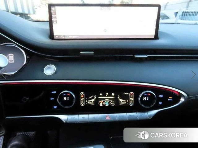 Genesis GV70 2021 Синий из Кореи, фото 4