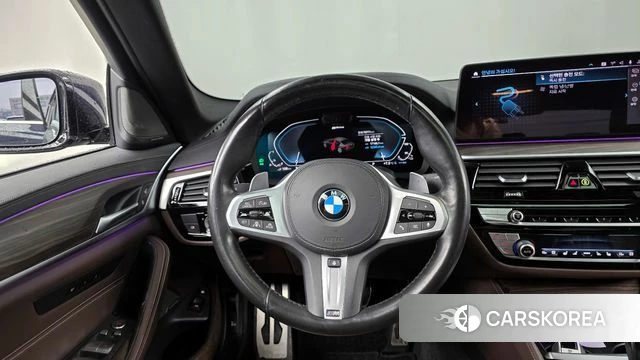 BMW 5 Series (G30) 2020 Черный из Кореи, фото 4