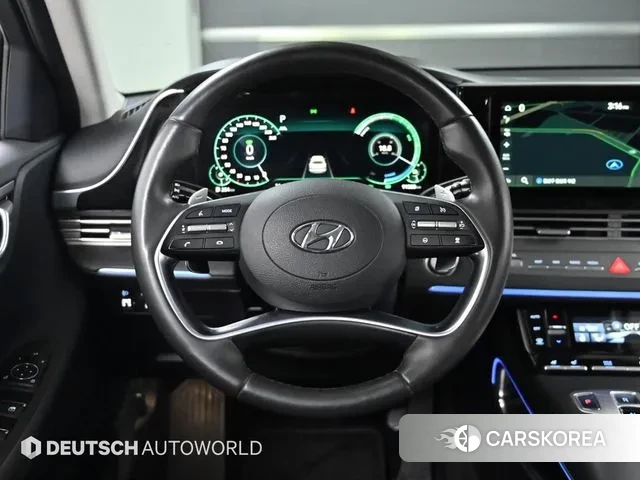 Hyundai The New Grandeur IG Hybrid 2021 Черный из Кореи, фото 4