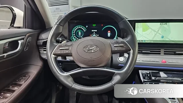 Hyundai The New Grandeur IG Hybrid 2020 Белый из Кореи, фото 4