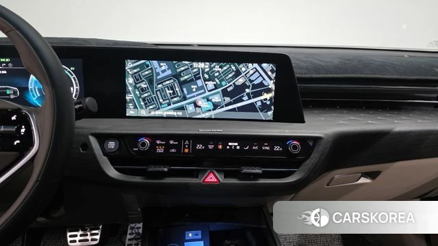 Kia K8 Hybrid 2023 Белый из Кореи, фото 4