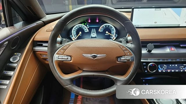 Genesis G80 (RG3) 2021 Черный из Кореи, фото 4
