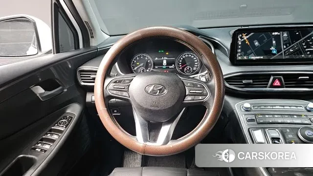 Hyundai The New Santa Fe 2022 Белый из Кореи, фото 4