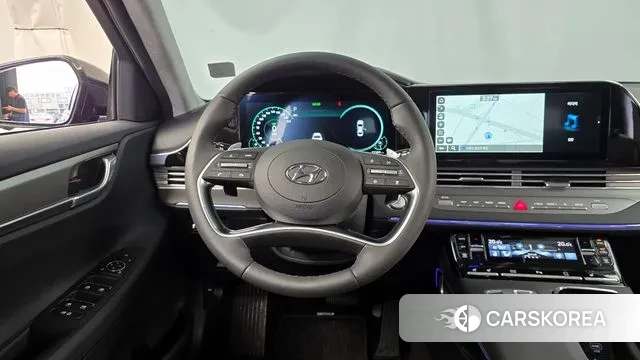 Hyundai The New Grandeur IG Hybrid 2022 Черный из Кореи, фото 4