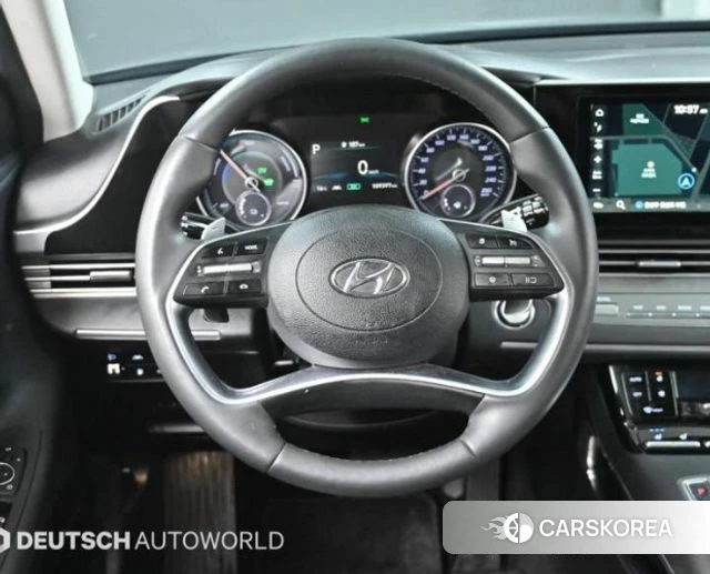 Hyundai The New Grandeur IG Hybrid 2022 Серый из Кореи, фото 4