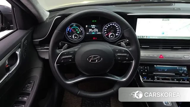 Hyundai The New Grandeur IG Hybrid 2021 Серый из Кореи, фото 4