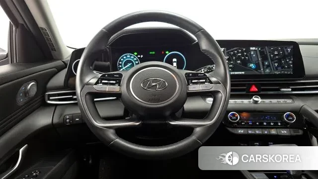 Hyundai Avante (CN7) 2021 Серебристо-серый из Кореи, фото 4