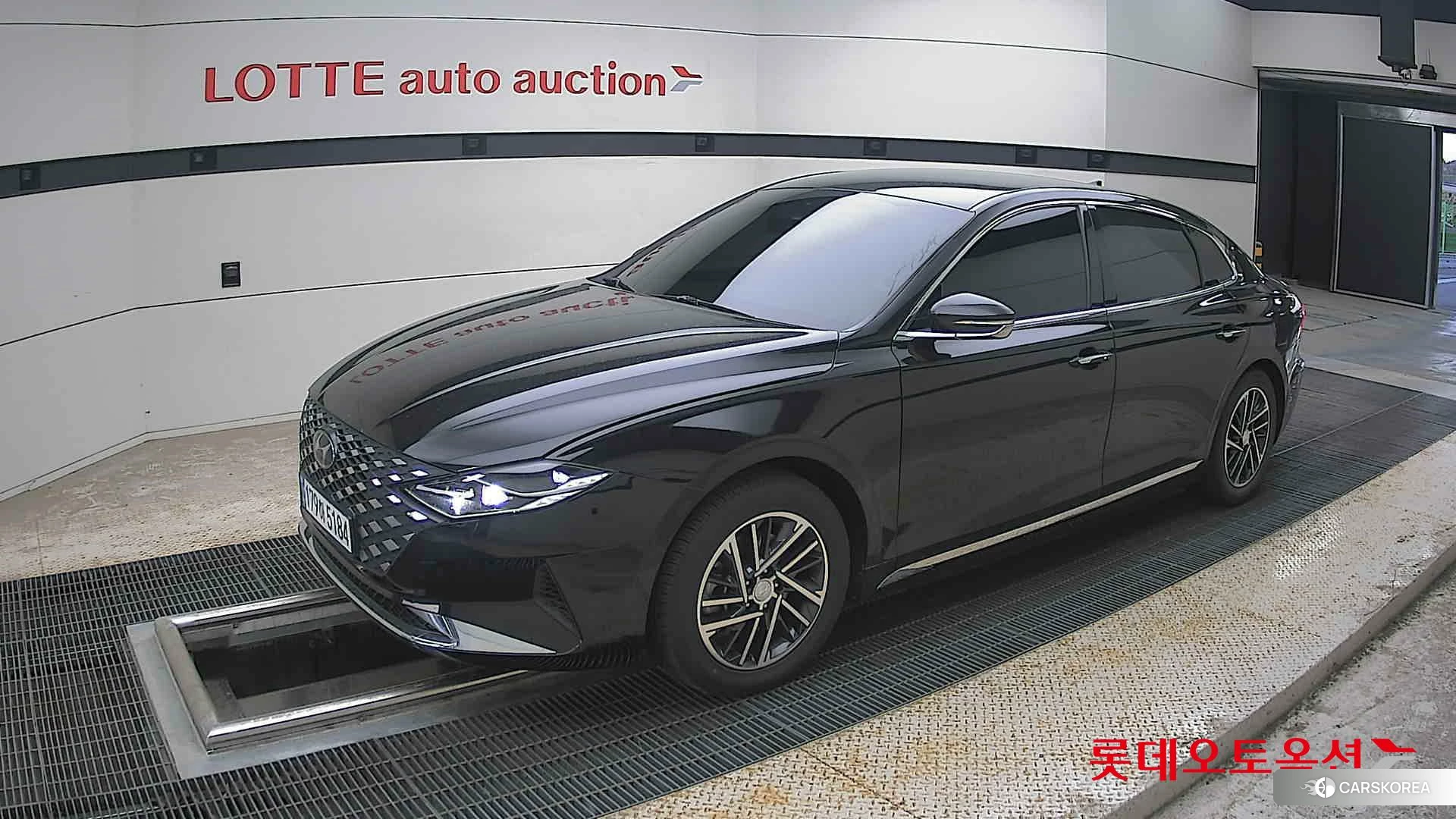 Hyundai Grandeur 2022 Midnight Black Pearl из Кореи, фото 4