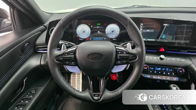 Hyundai Avante (CN7) 2023 Черный из Кореи, фото 4