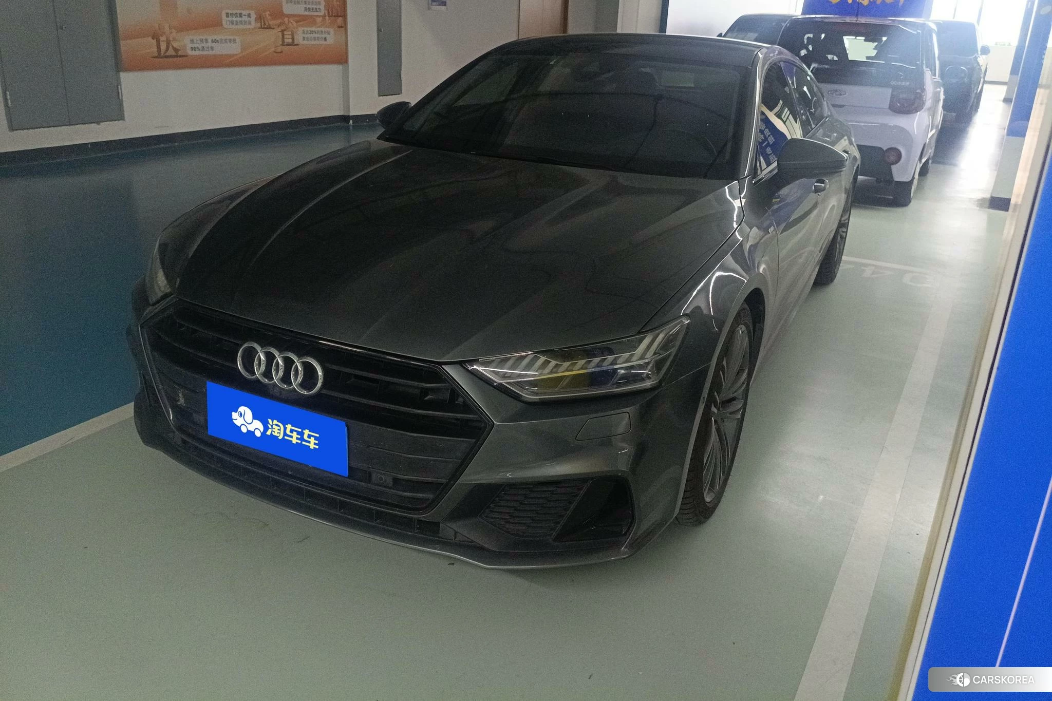 Audi A7 2021 Темно-серый из Китая, фото 4