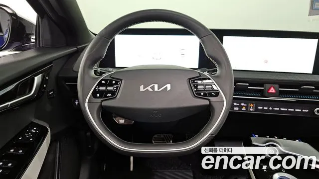 Kia EV6 2023 Синий из Кореи, фото 4