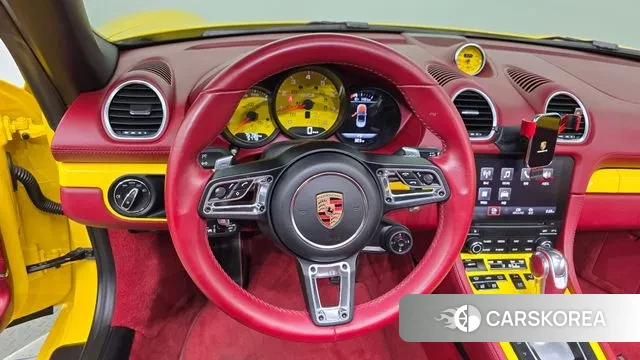 Porsche 718 Boxster 2019 Желтый из Кореи, фото 4