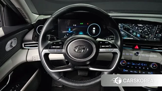 Hyundai Avante (CN7) 2022 Серебристо-серый из Кореи, фото 4