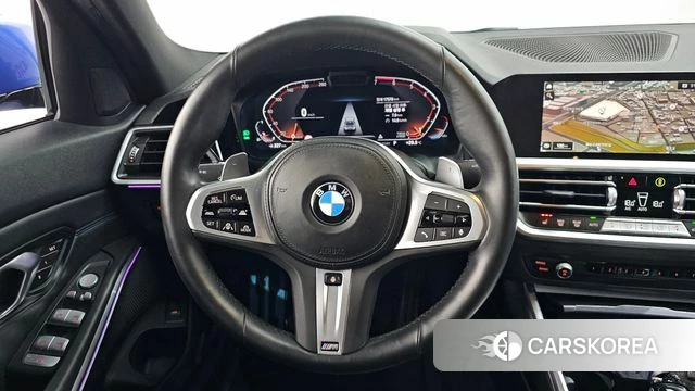 BMW 3 Series (G20) 2022 Синий из Кореи, фото 4