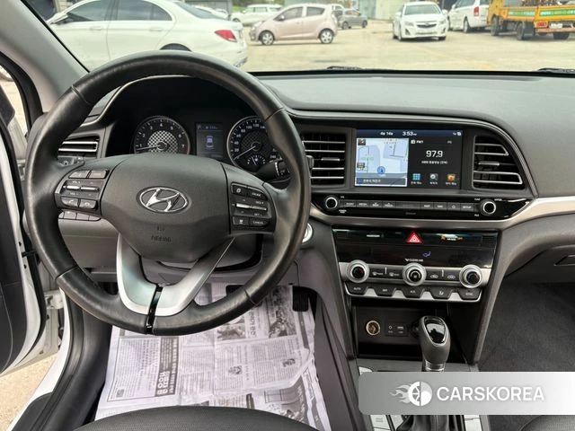 Hyundai The New Avante AD 2019 Белый из Кореи, фото 4