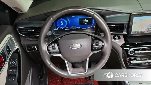 Ford Explorer 6th Generation 2021 Белый из Кореи, фото 4