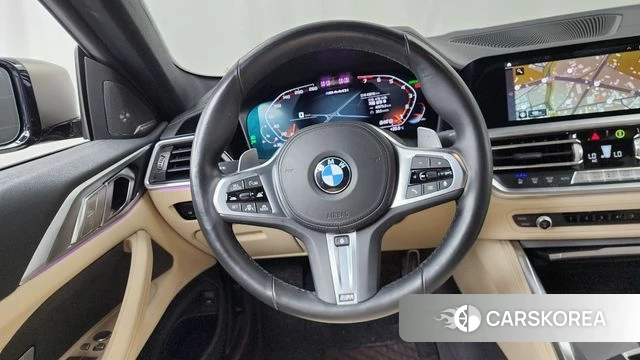 BMW 4 Series (G22) 2021 Черный из Кореи, фото 4
