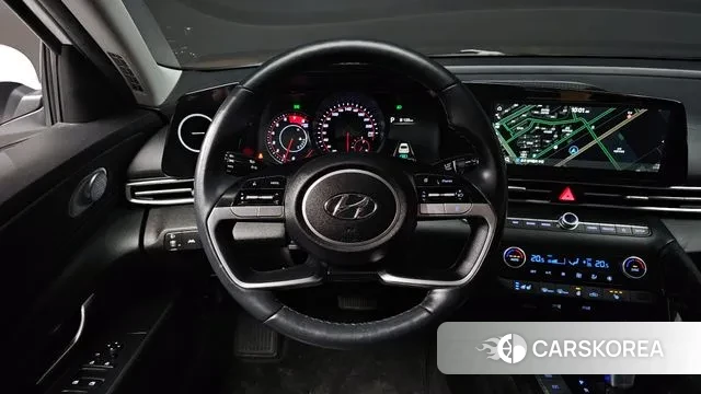 Hyundai Avante (CN7) 2021 Белый из Кореи, фото 4