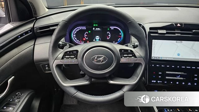 Hyundai Tucson Hybrid (NX4) 2023 Белый из Кореи, фото 4